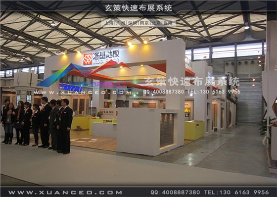 諾基地板展臺搭建 諾基地板展臺搭建