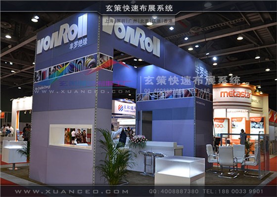 模塊展臺現(xiàn)場效果圖 模塊展臺現(xiàn)場效果圖