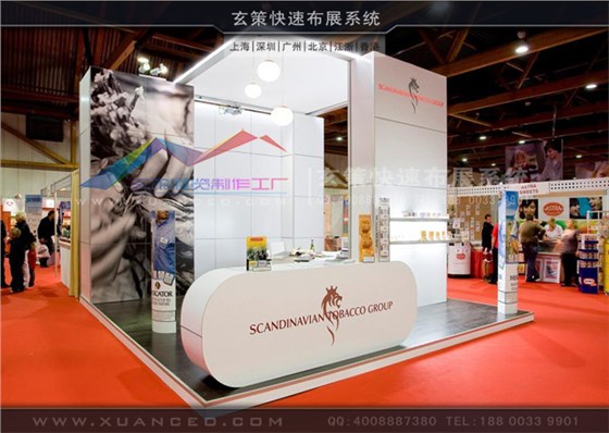 模塊展臺搭建案例 模塊展臺搭建案例