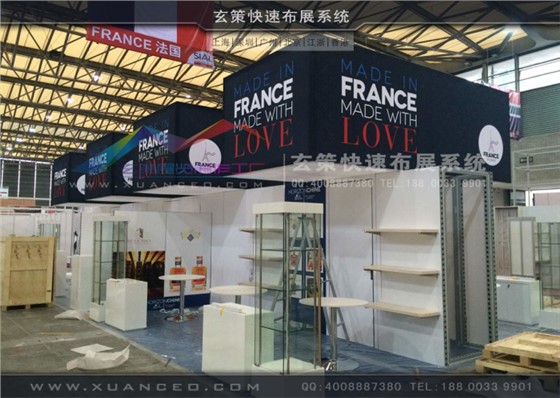 模塊展臺(tái)現(xiàn)場(chǎng)搭建 模塊展臺(tái)現(xiàn)場(chǎng)搭建