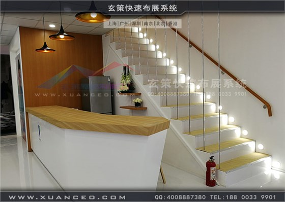 戴維醫(yī)療展臺(tái)樓道 戴維醫(yī)療展臺(tái)樓道