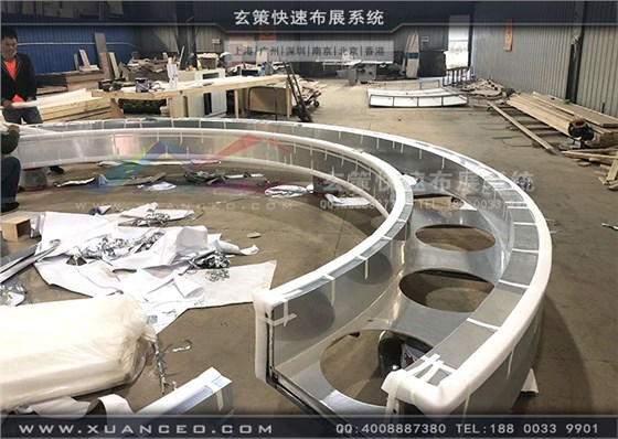 人本軸承展臺(tái)造型 人本軸承展臺(tái)造型