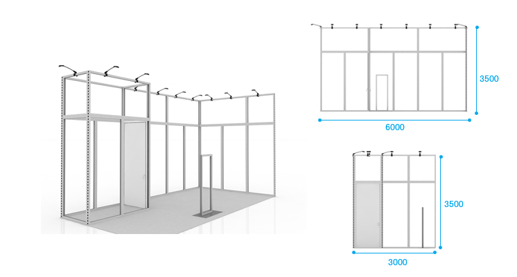 展臺(tái)框架結(jié)構(gòu)圖 展臺(tái)框架結(jié)構(gòu)圖