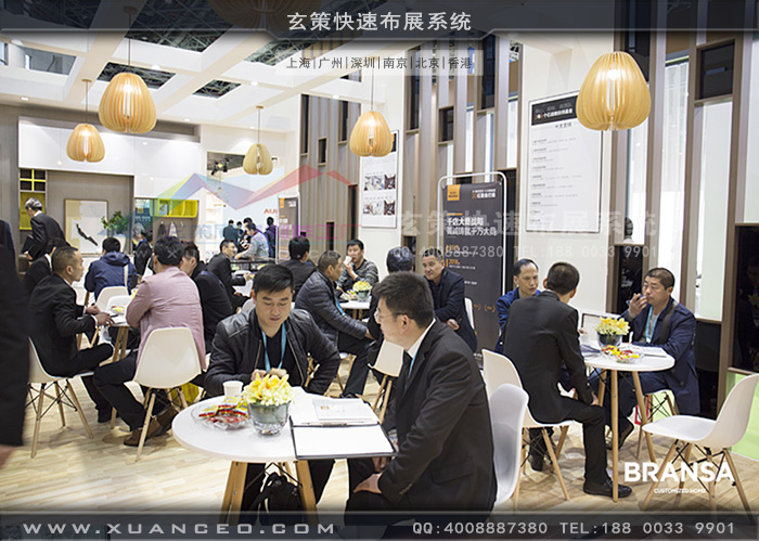 布蘭莎展臺搭建洽談區(qū) 布蘭莎展臺搭建洽談區(qū)