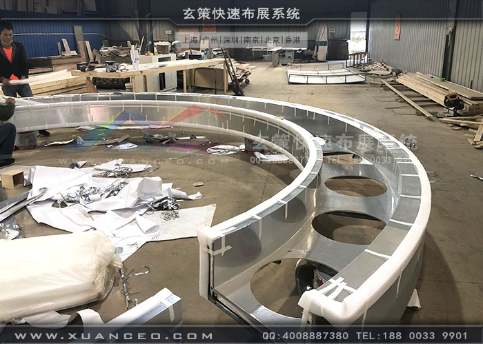 人本軸承展臺造型 人本軸承展臺造型