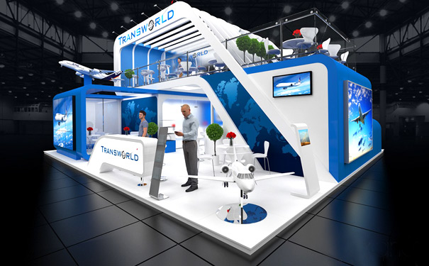 雙層展臺(tái)搭建 雙層展臺(tái)搭建