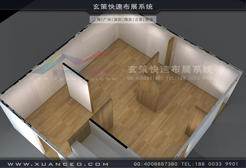 家具展-志達(dá)家具展臺(tái)搭建(100㎡)