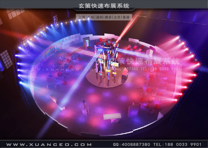 華為手機(jī)藝術(shù)展活動(dòng)(3700㎡)